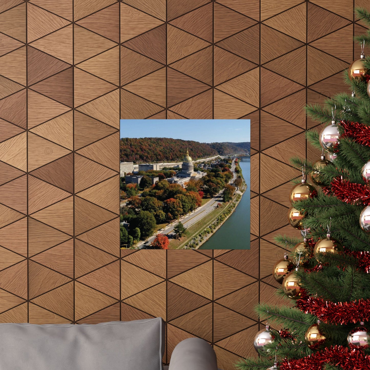 Charleston State Capitol Building Matte Horizontal Posters