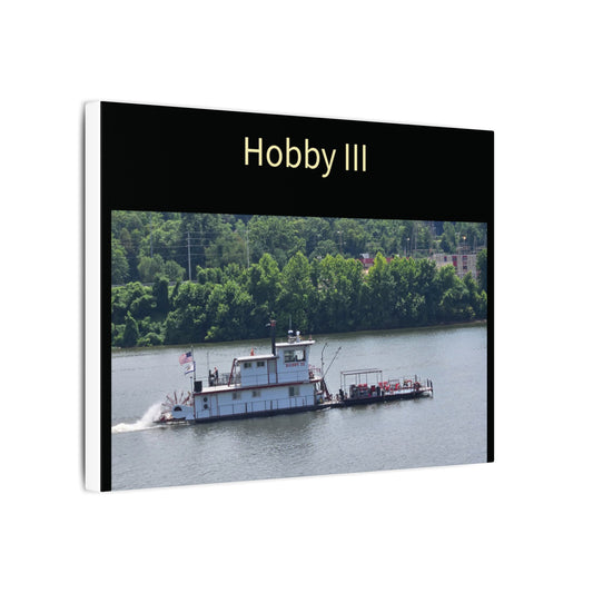 Hobby III Sternwheeler Matte Canvas, Stretched, 0.75" (Multi-Size)