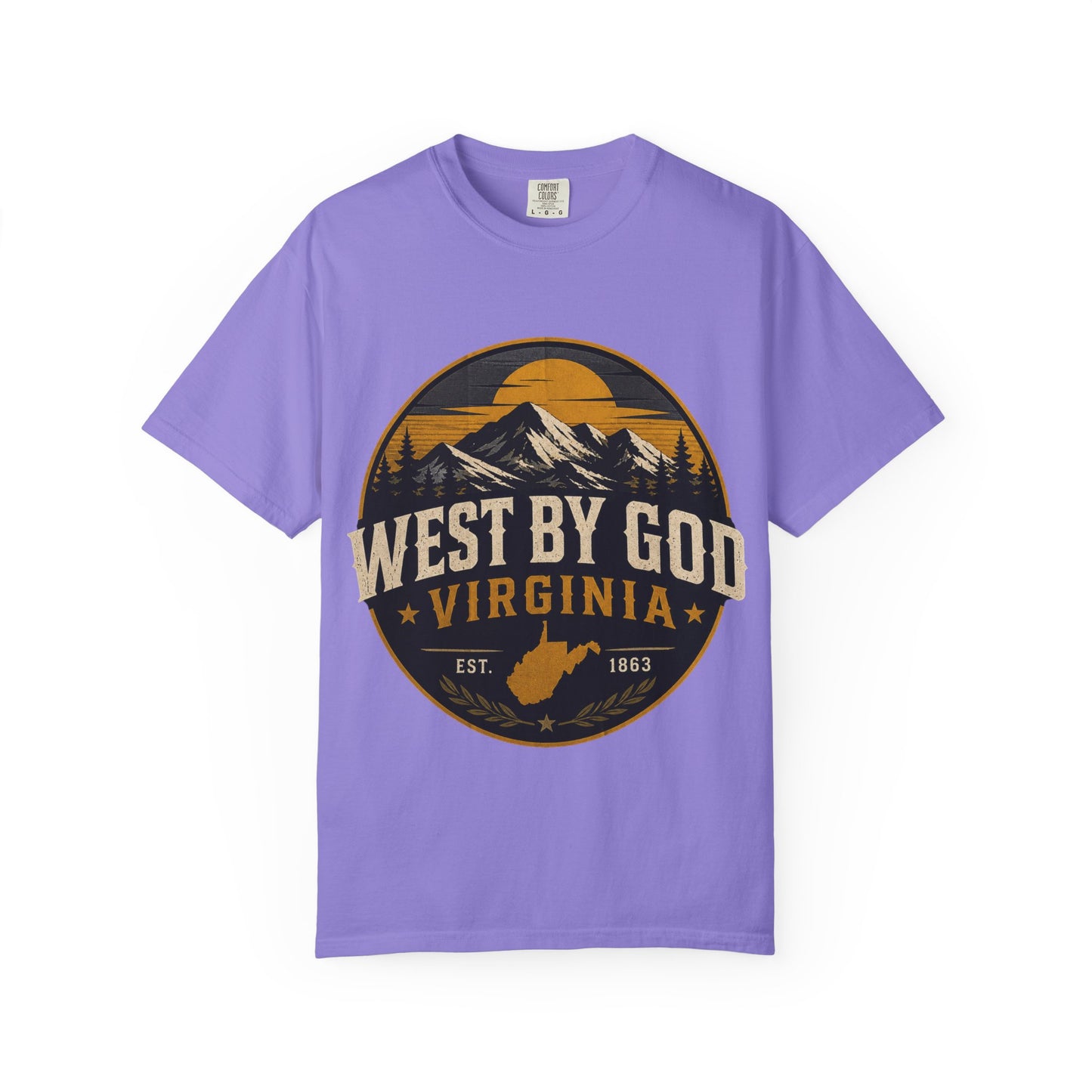 West By God Virginia Mountain T-Shirt