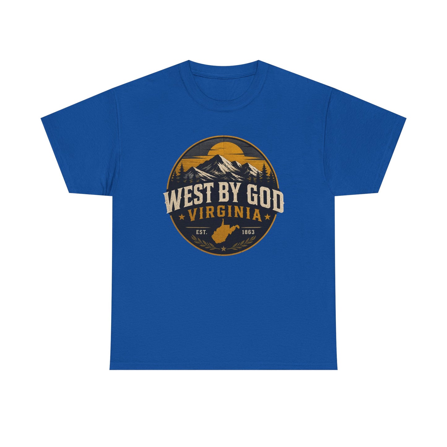 Virginia 'West By God' Mountain Graphic Tee