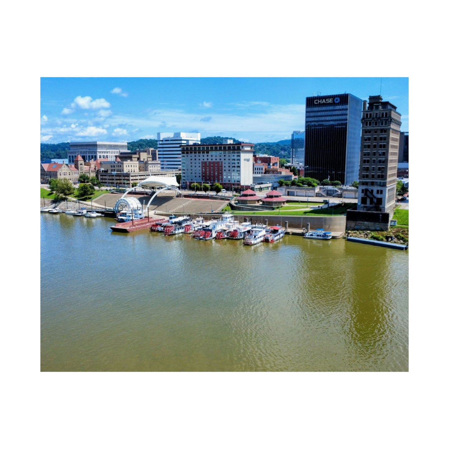 2025 West Virginia Sternwheel Regatta Matte Horizontal Poster