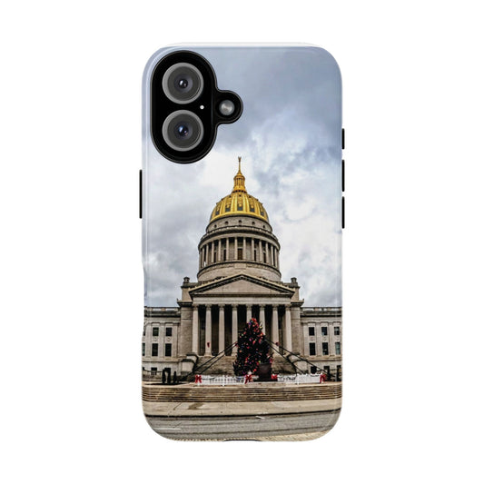 State Capitol Phone Case – Architectural Cityscape Protective Tough Case