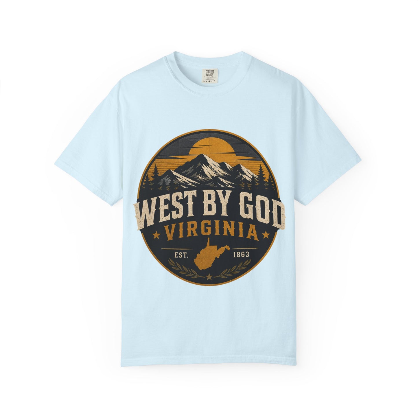 West By God Virginia Mountain T-Shirt