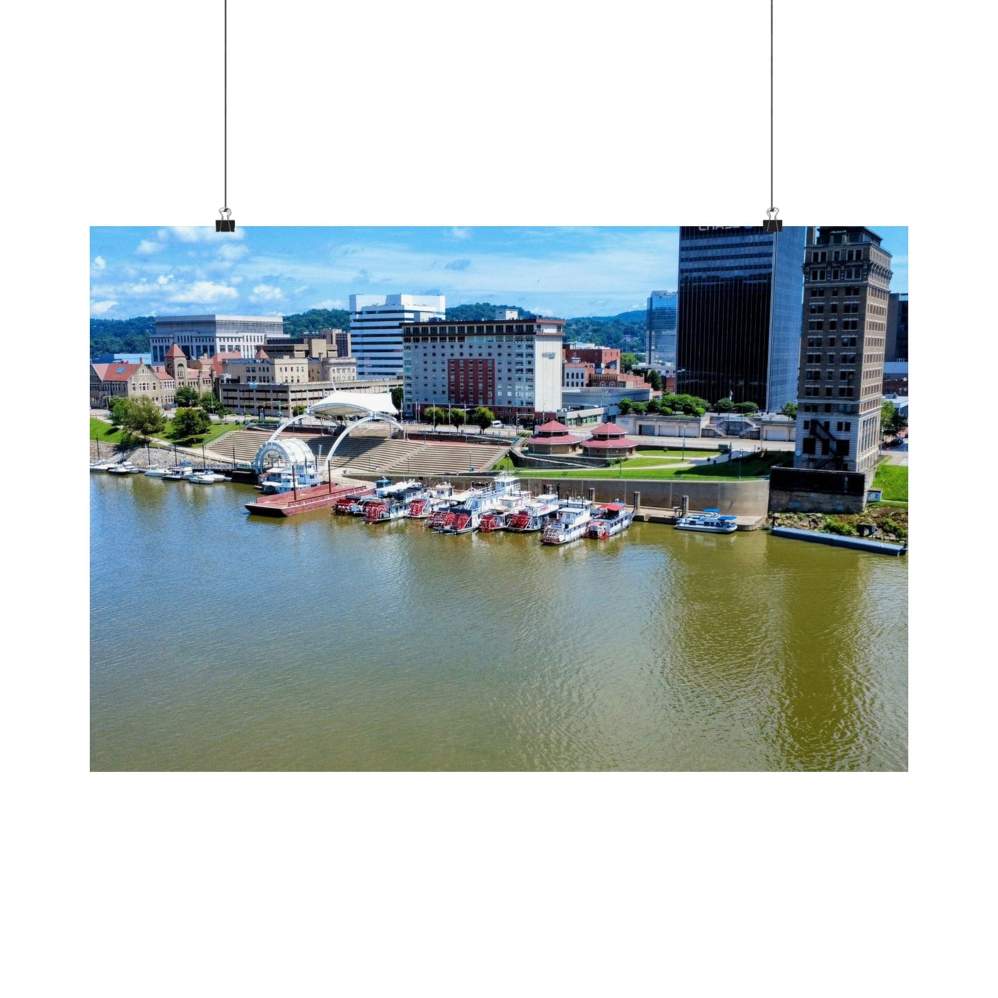 2025 West Virginia Sternwheel Regatta Matte Horizontal Poster