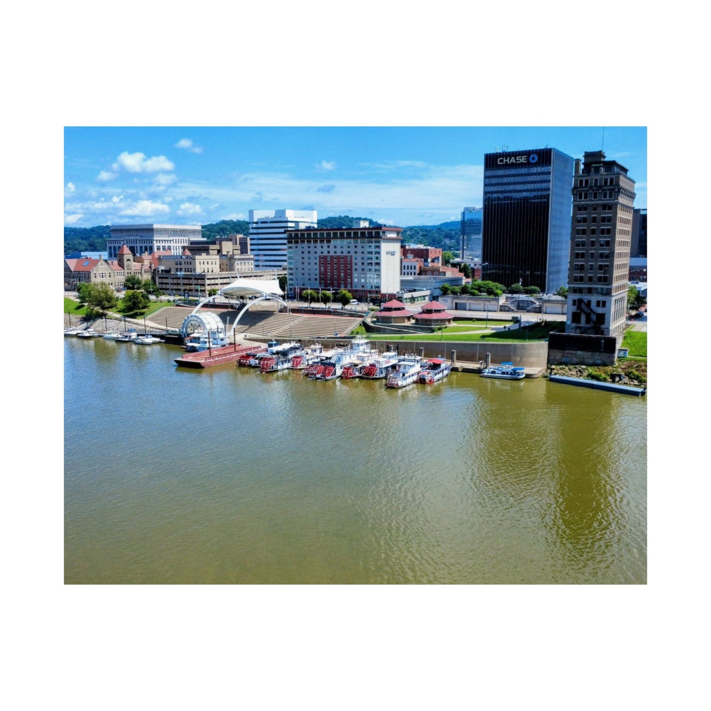 2025 West Virginia Sternwheel Regatta Matte Horizontal Poster