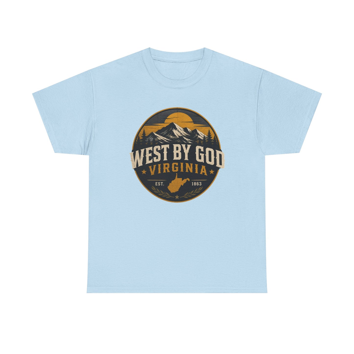 Virginia 'West By God' Mountain Graphic Tee