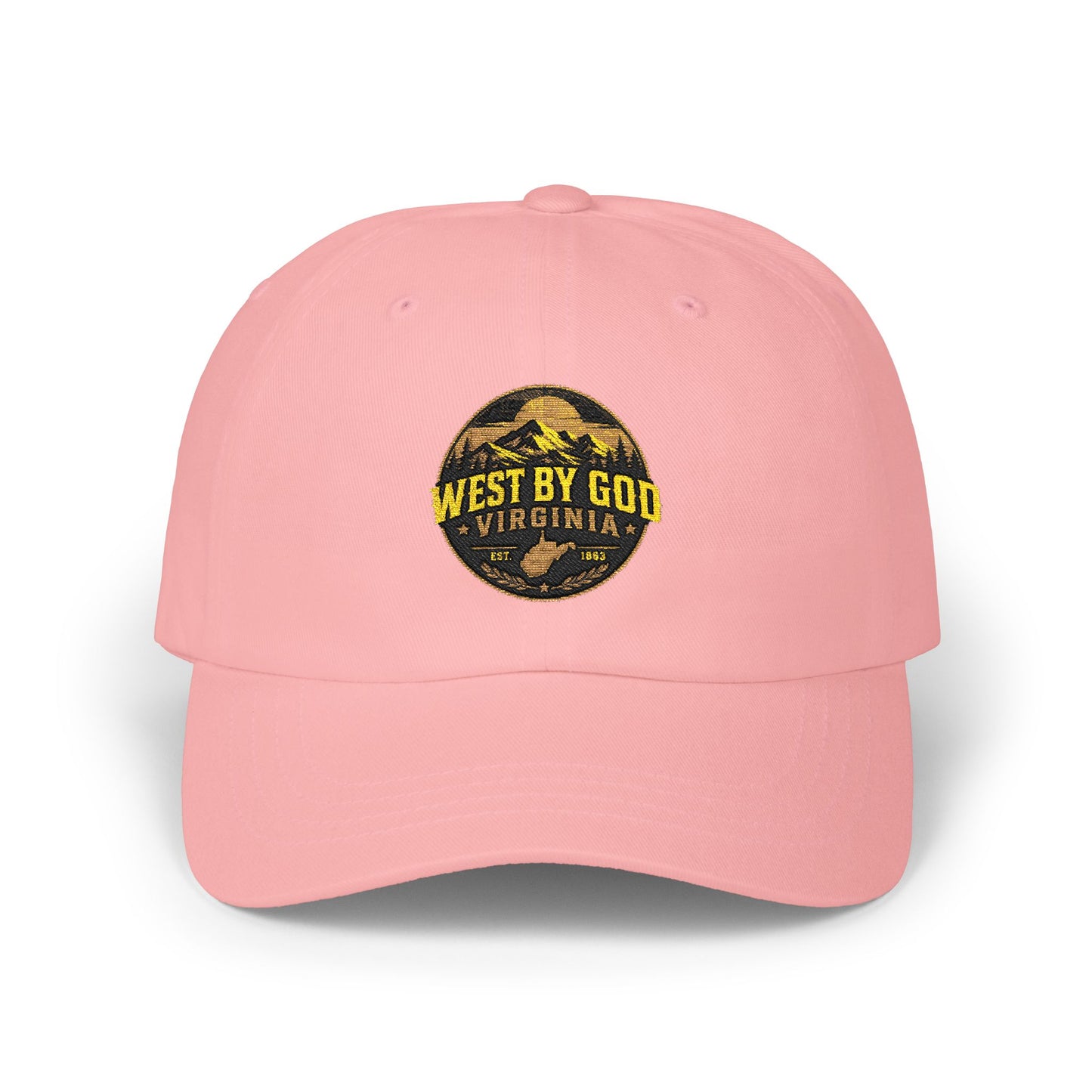 West By God Vintage Patch Dad Cap