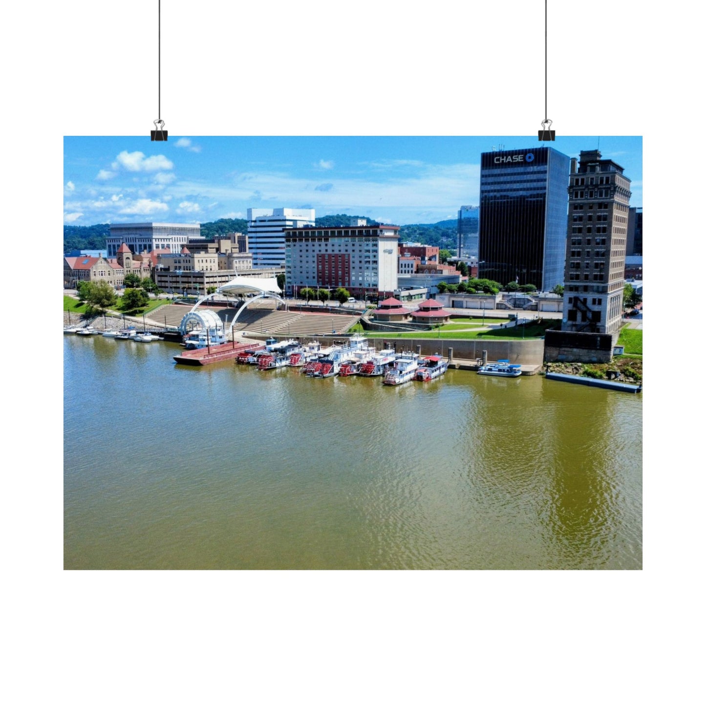 2025 West Virginia Sternwheel Regatta Matte Horizontal Poster