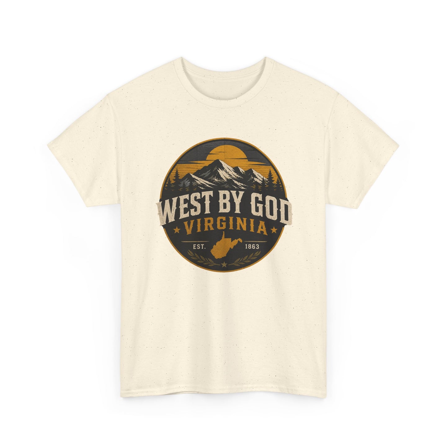 Virginia 'West By God' Mountain Graphic Tee