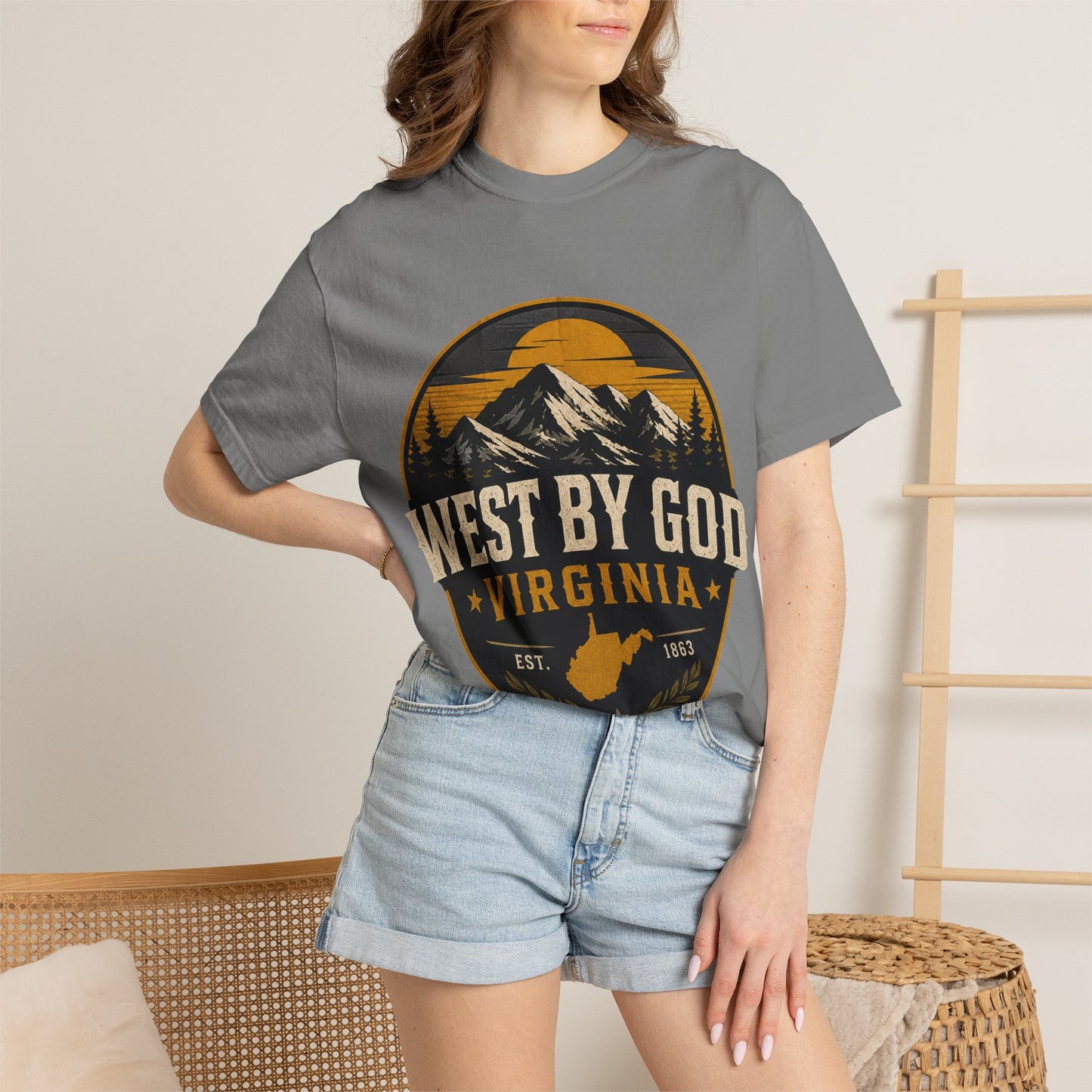 West By God Virginia Mountain T-Shirt