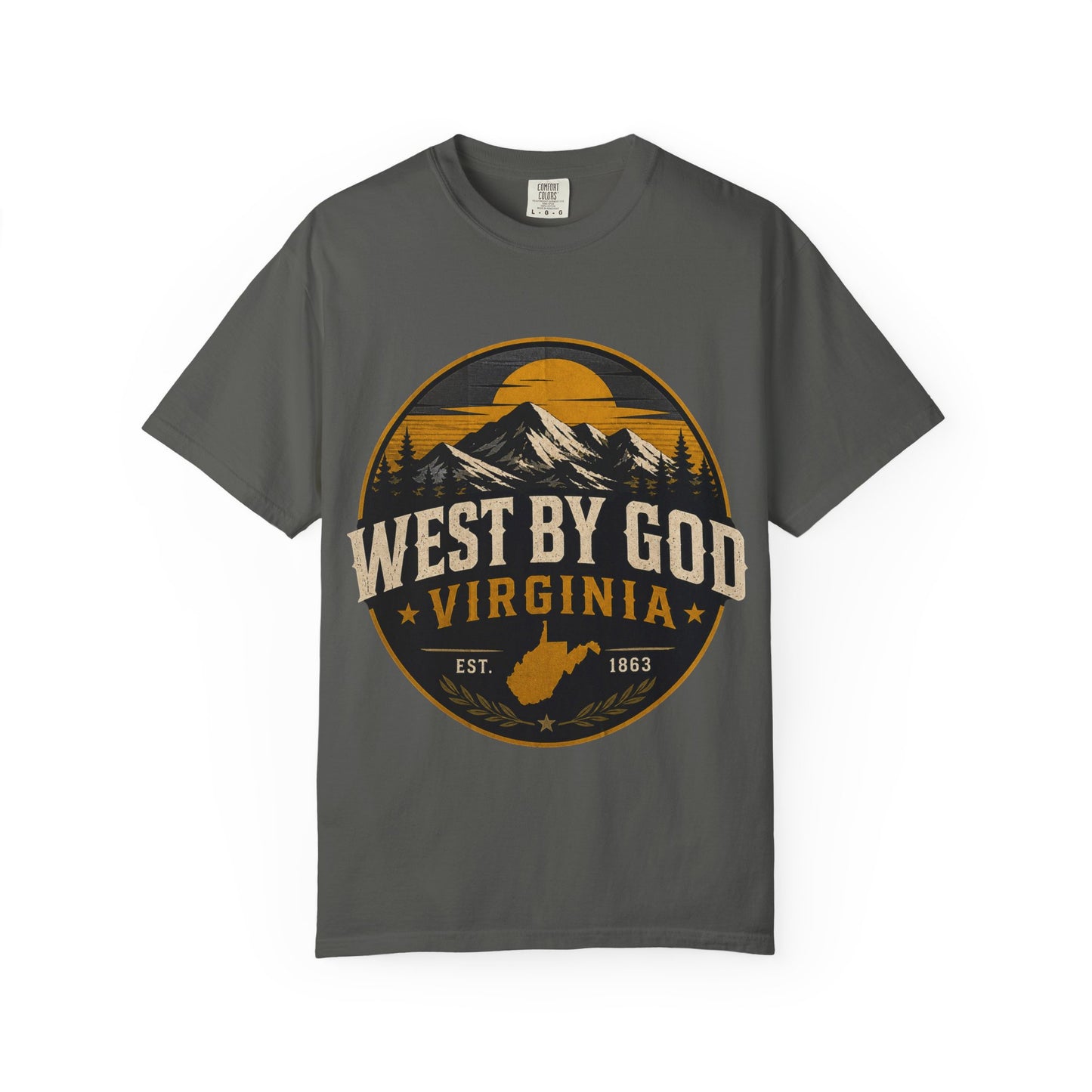 West By God Virginia Mountain T-Shirt