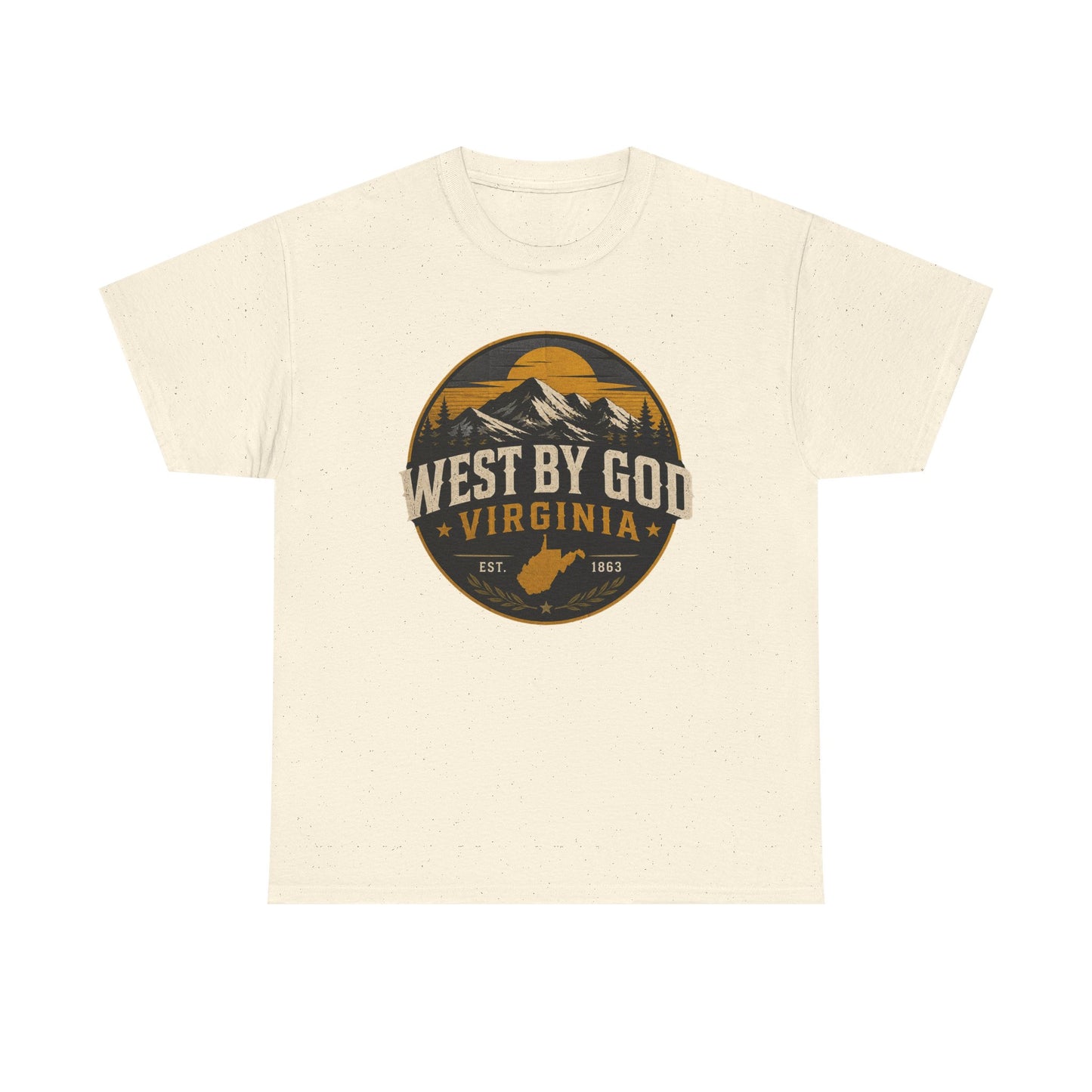 Virginia 'West By God' Mountain Graphic Tee