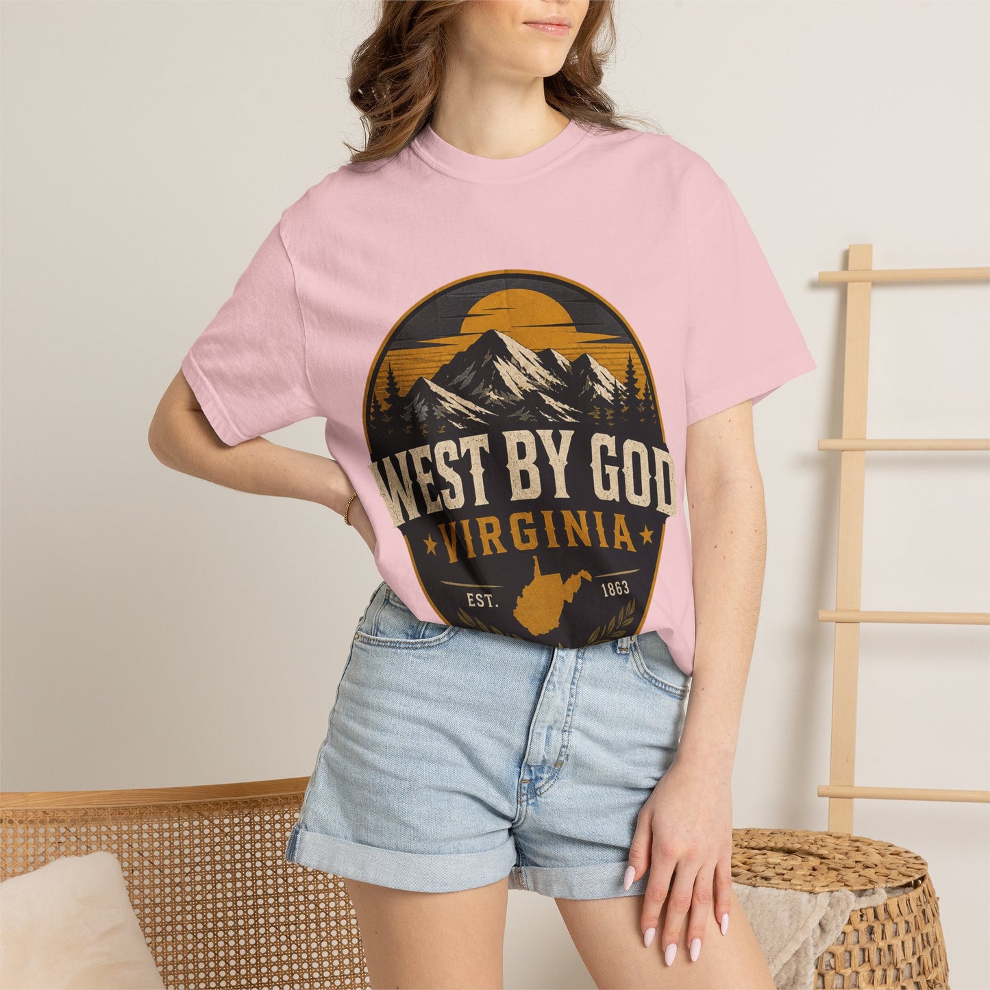West By God Virginia Mountain T-Shirt
