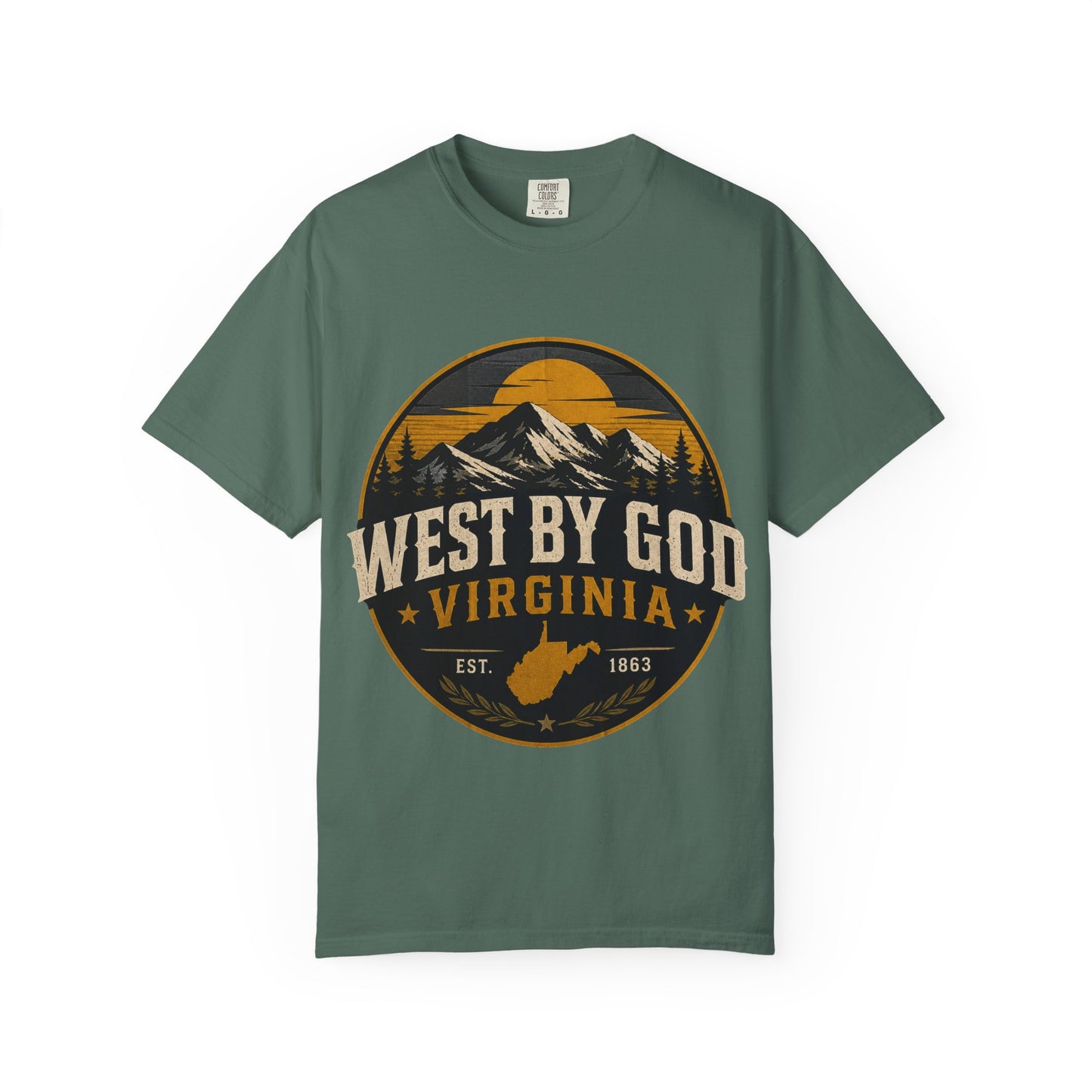 West By God Virginia Mountain T-Shirt