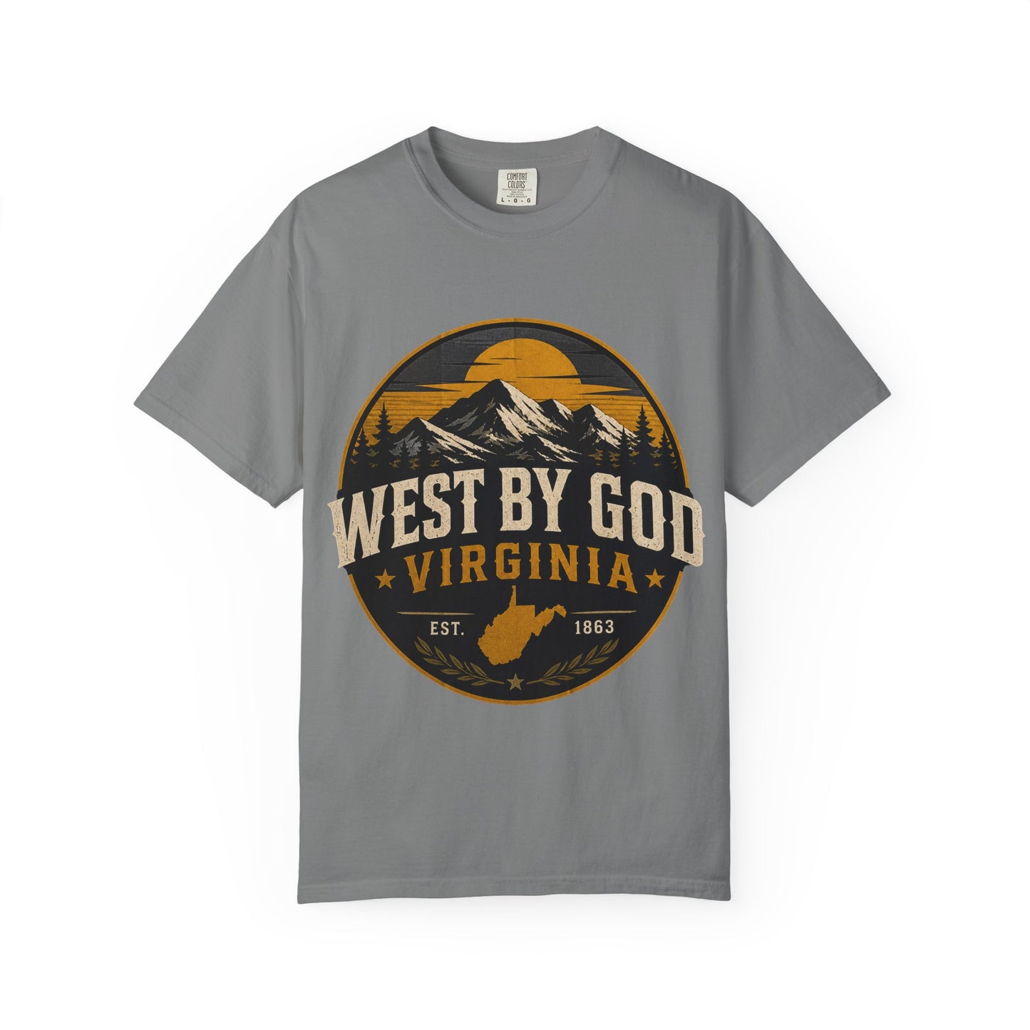 West By God Virginia Mountain T-Shirt