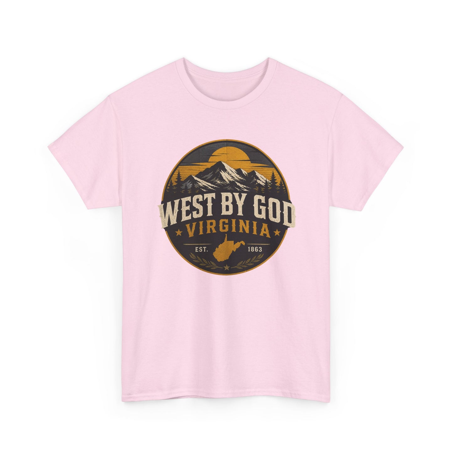 Virginia 'West By God' Mountain Graphic Tee