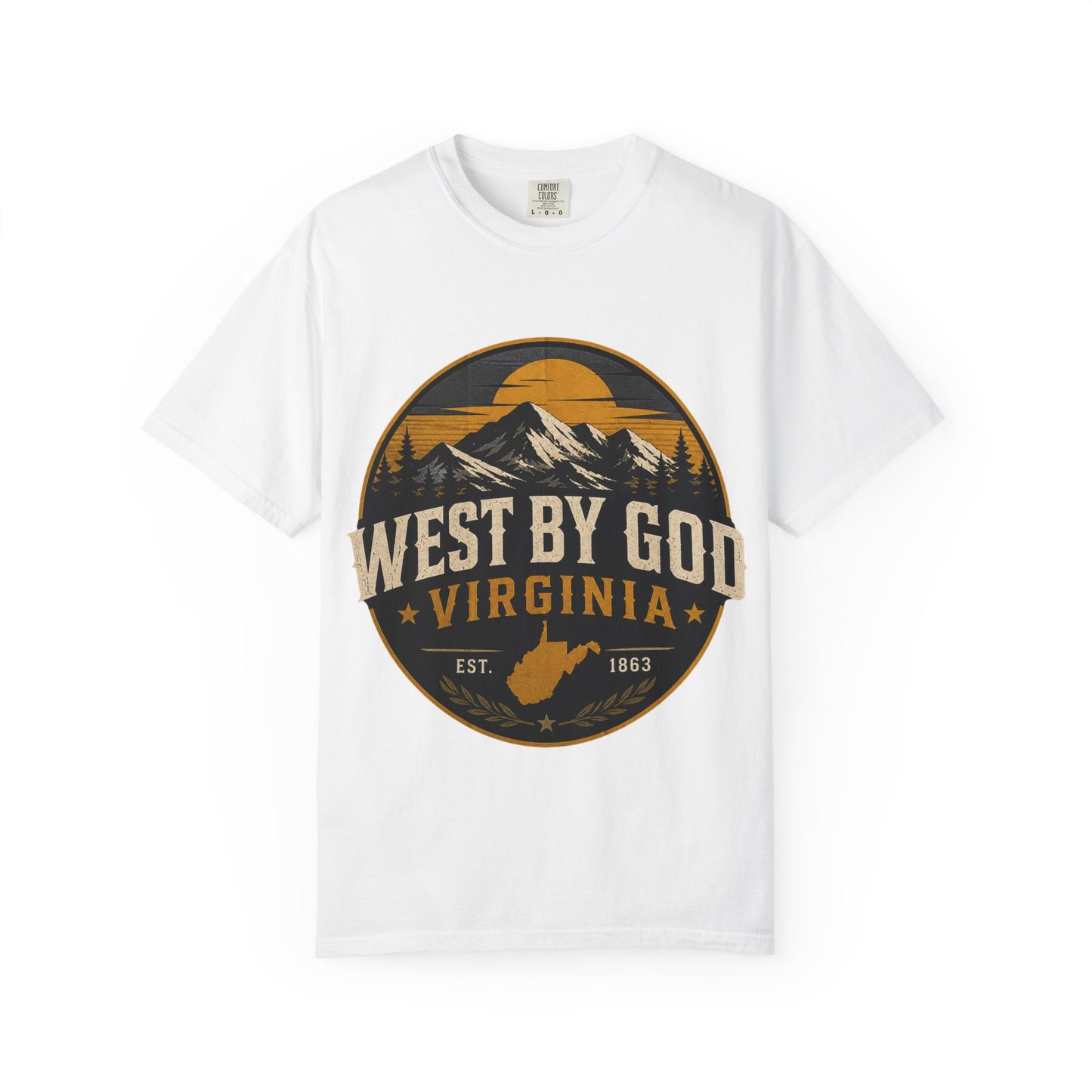 West By God Virginia Mountain T-Shirt
