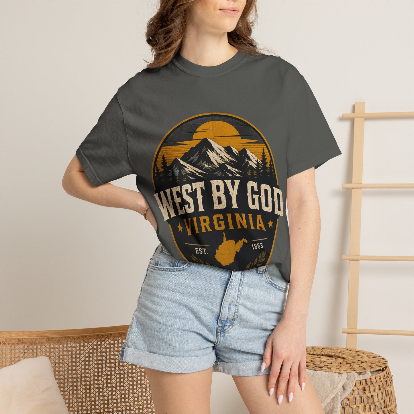 West By God Virginia Mountain T-Shirt