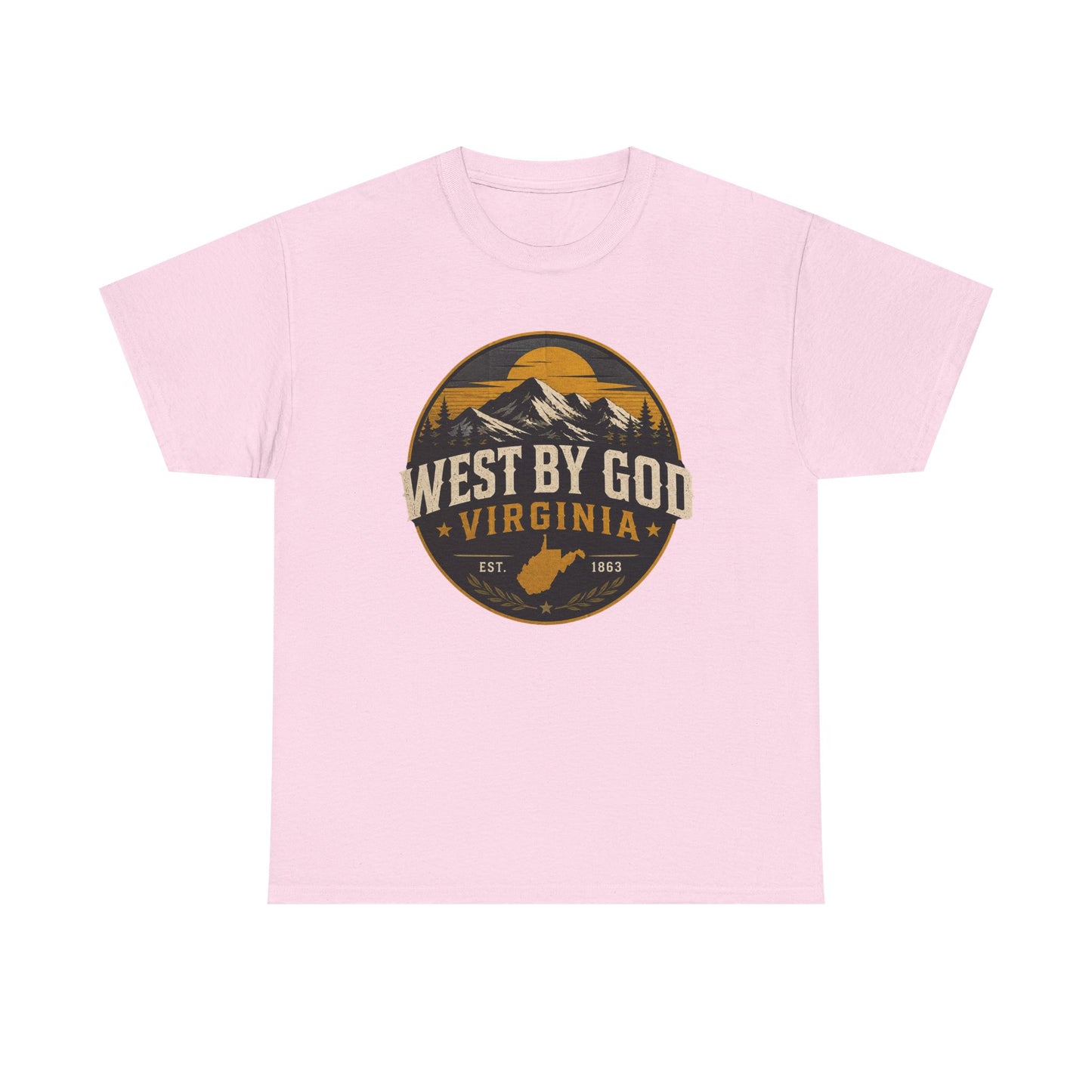 Virginia 'West By God' Mountain Graphic Tee