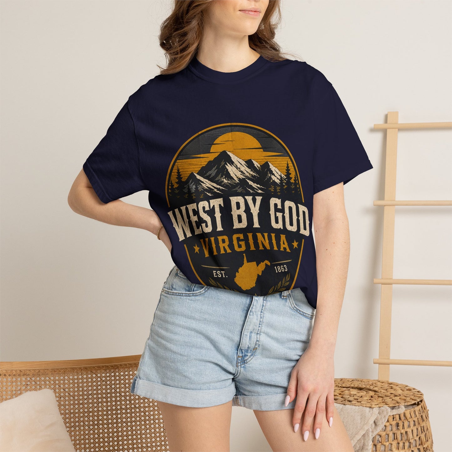 West By God Virginia Mountain T-Shirt