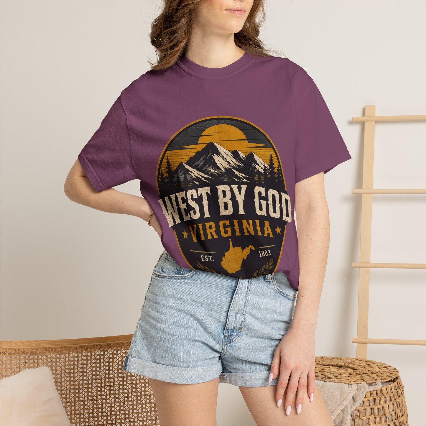 West By God Virginia Mountain T-Shirt