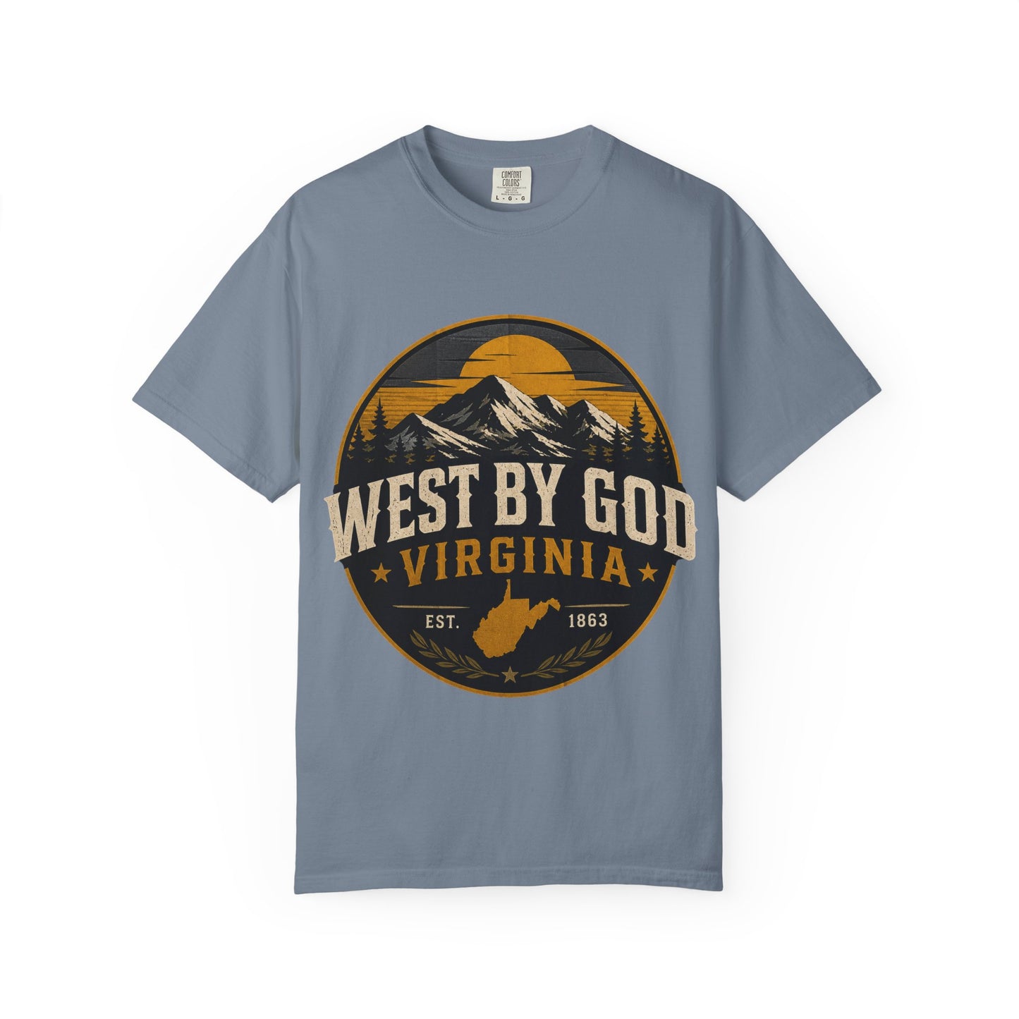 West By God Virginia Mountain T-Shirt