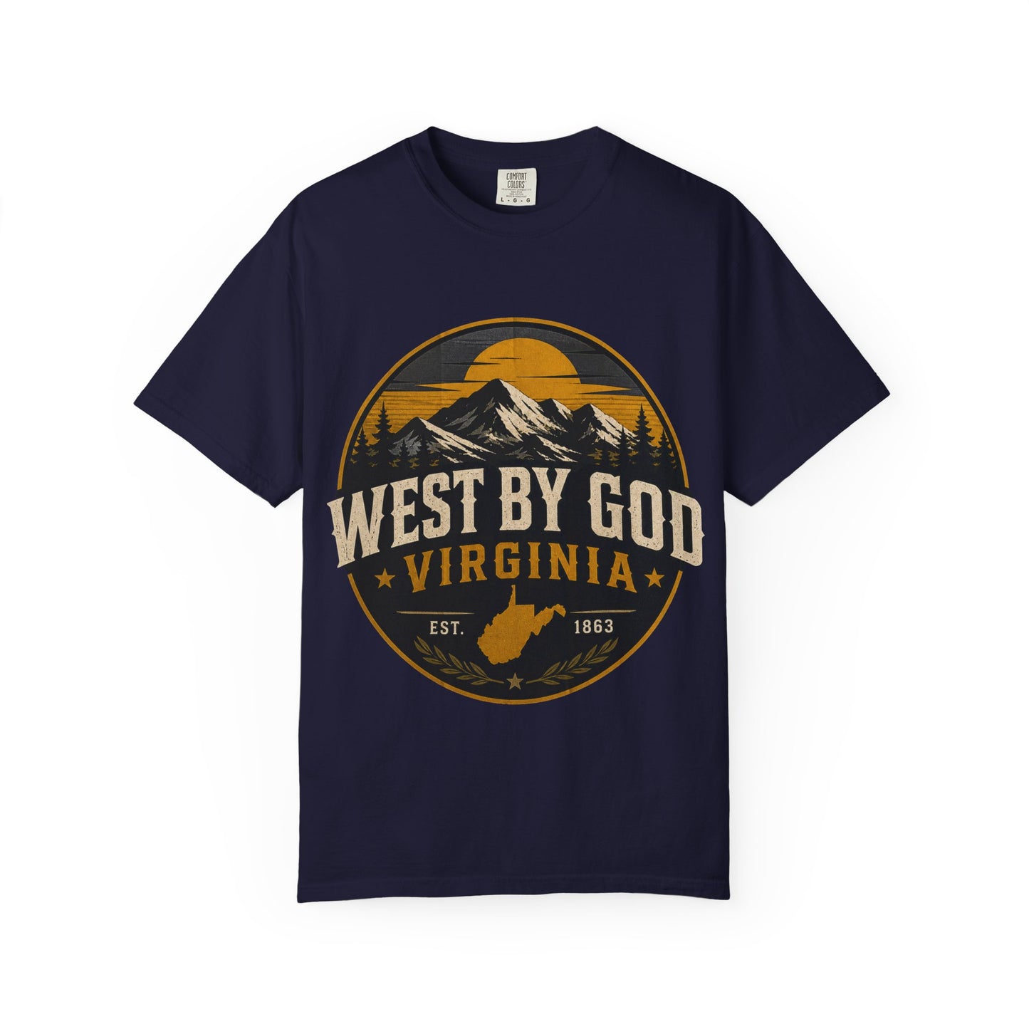 West By God Virginia Mountain T-Shirt