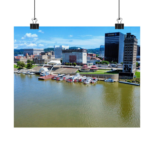 2025 West Virginia Sternwheel Regatta Matte Horizontal Poster