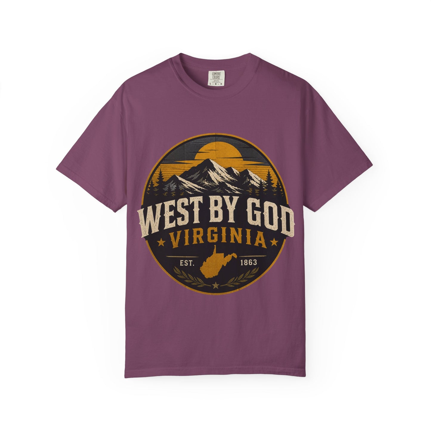 West By God Virginia Mountain T-Shirt