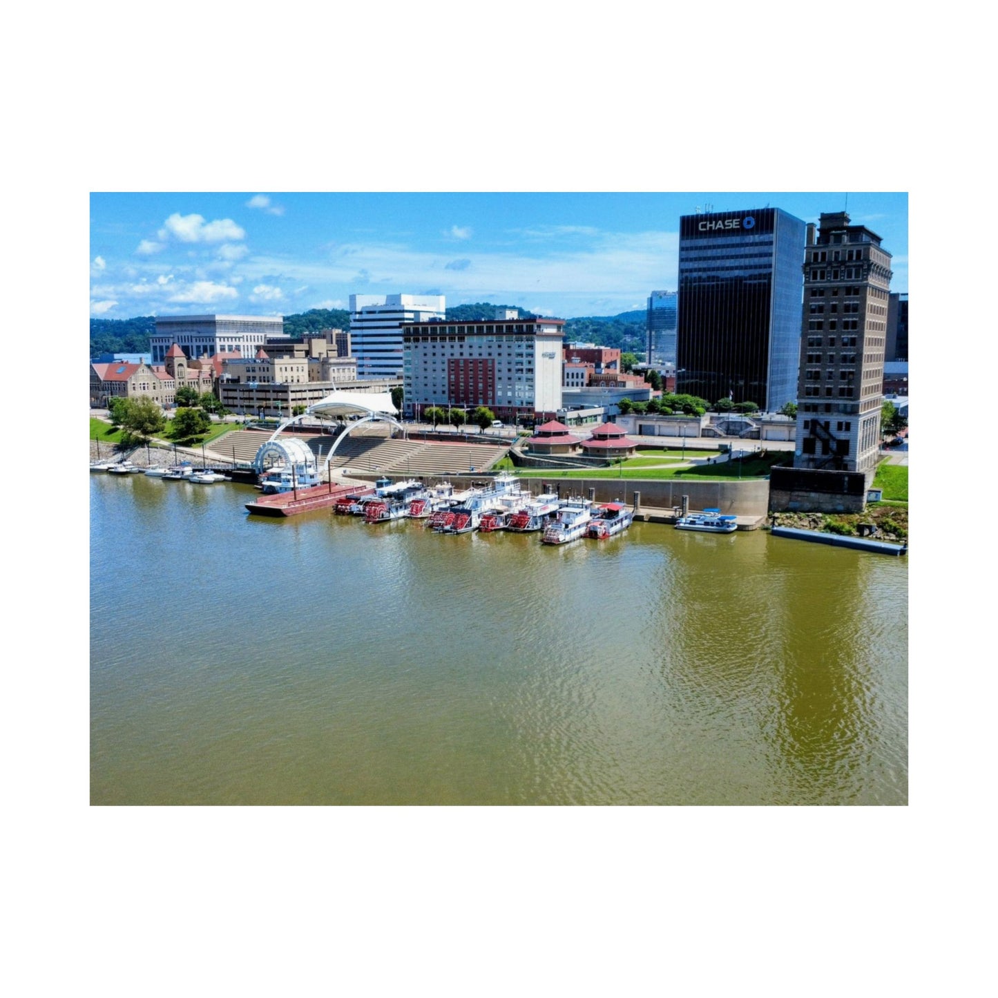 2025 West Virginia Sternwheel Regatta Matte Horizontal Poster