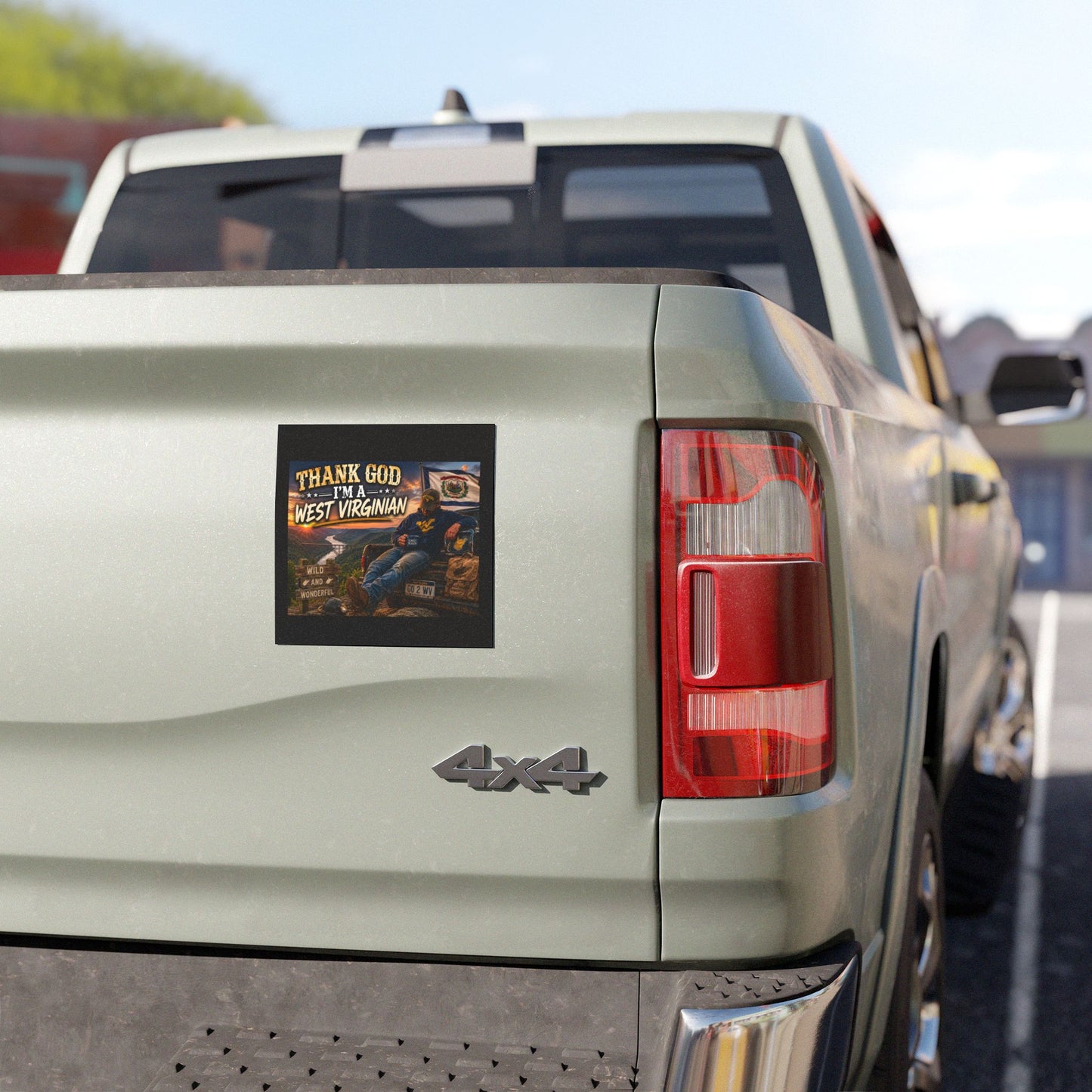 Than Godim a West Virginian Car Magnets