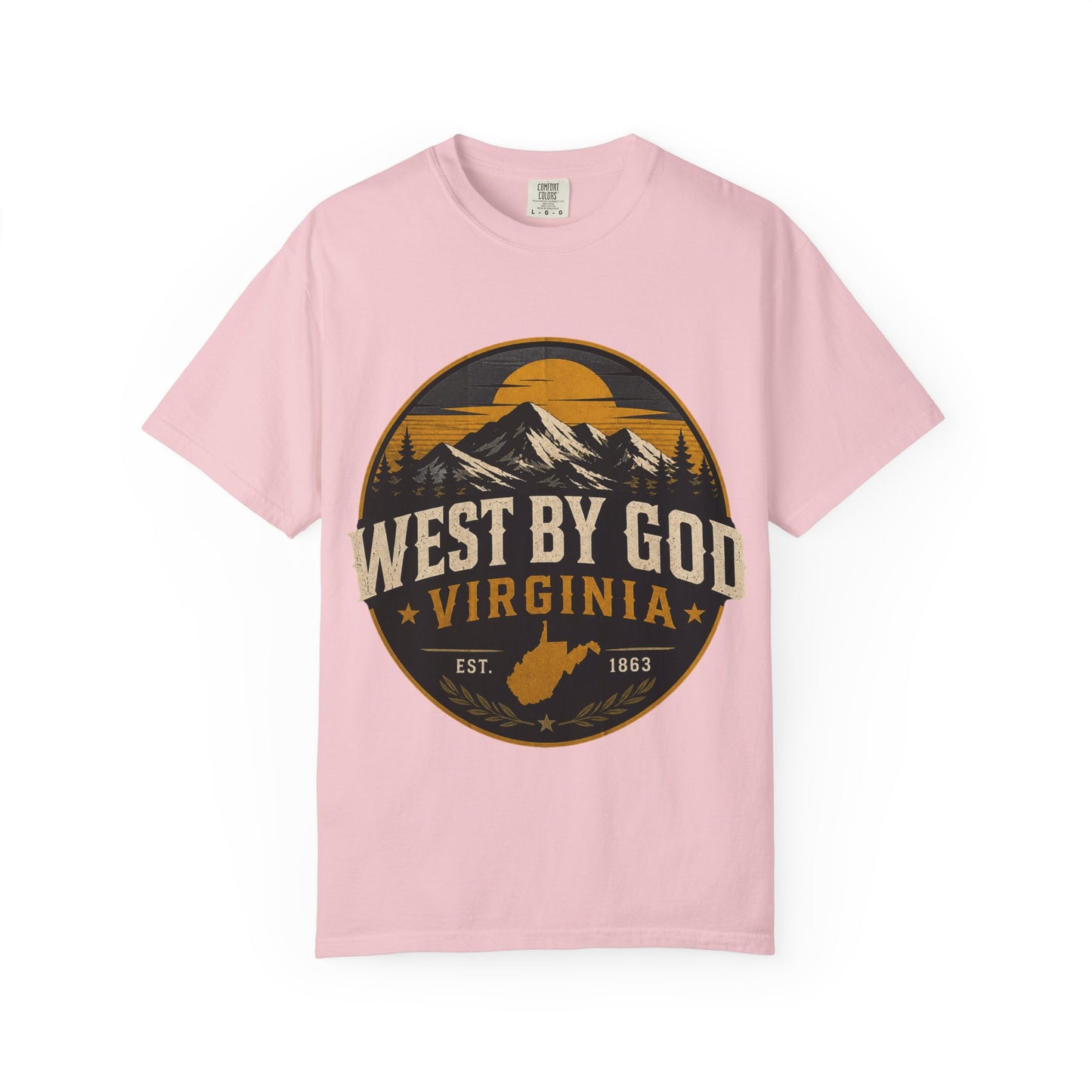 West By God Virginia Mountain T-Shirt