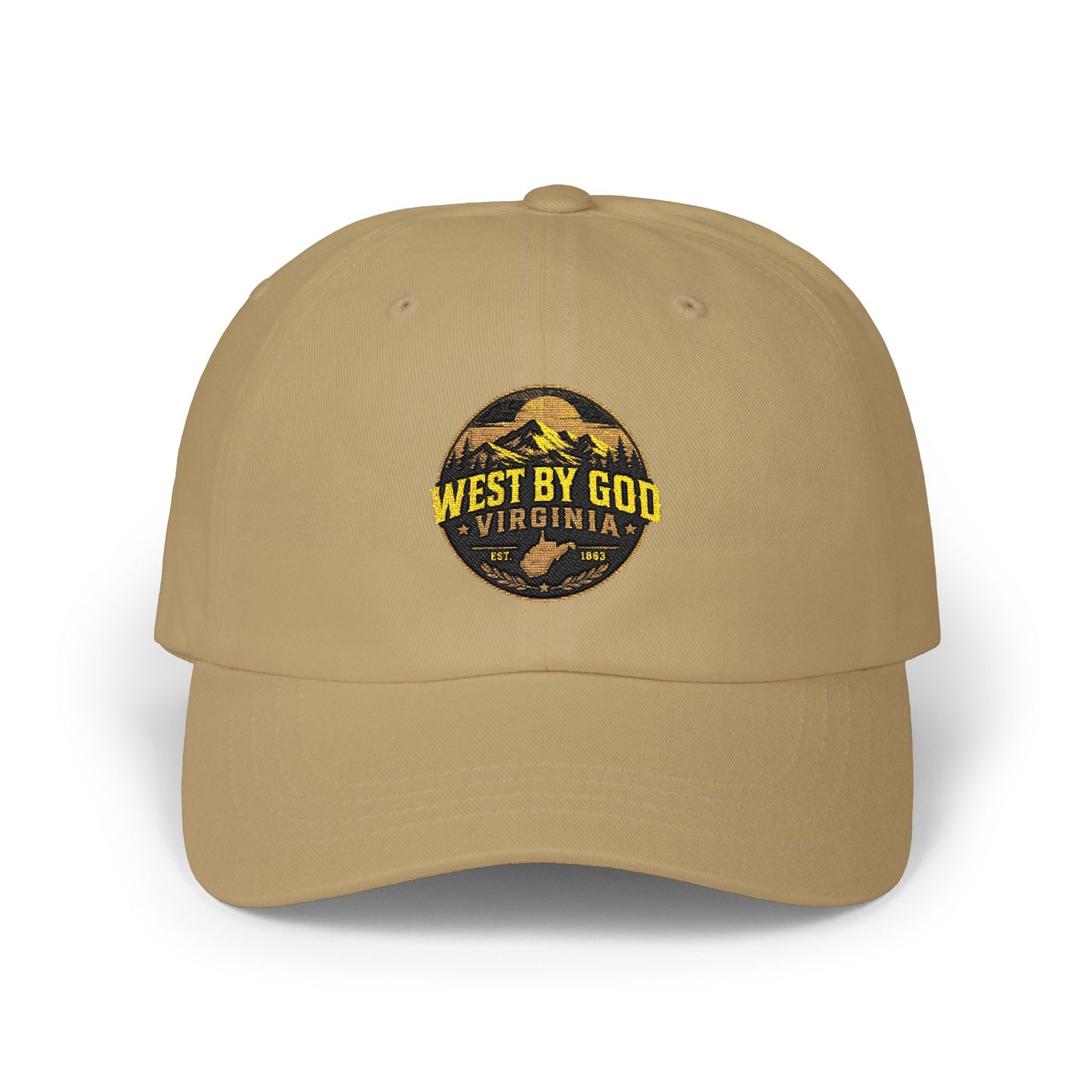 West By God Vintage Patch Dad Cap