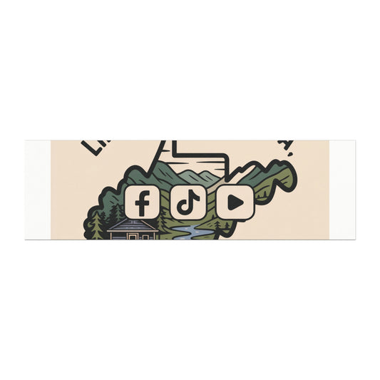 Car Magnet — "Life in West Virginia: Wild and Wonderful" State Silhouette