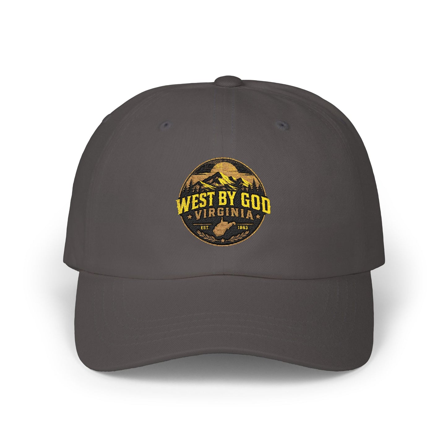 West By God Vintage Patch Dad Cap