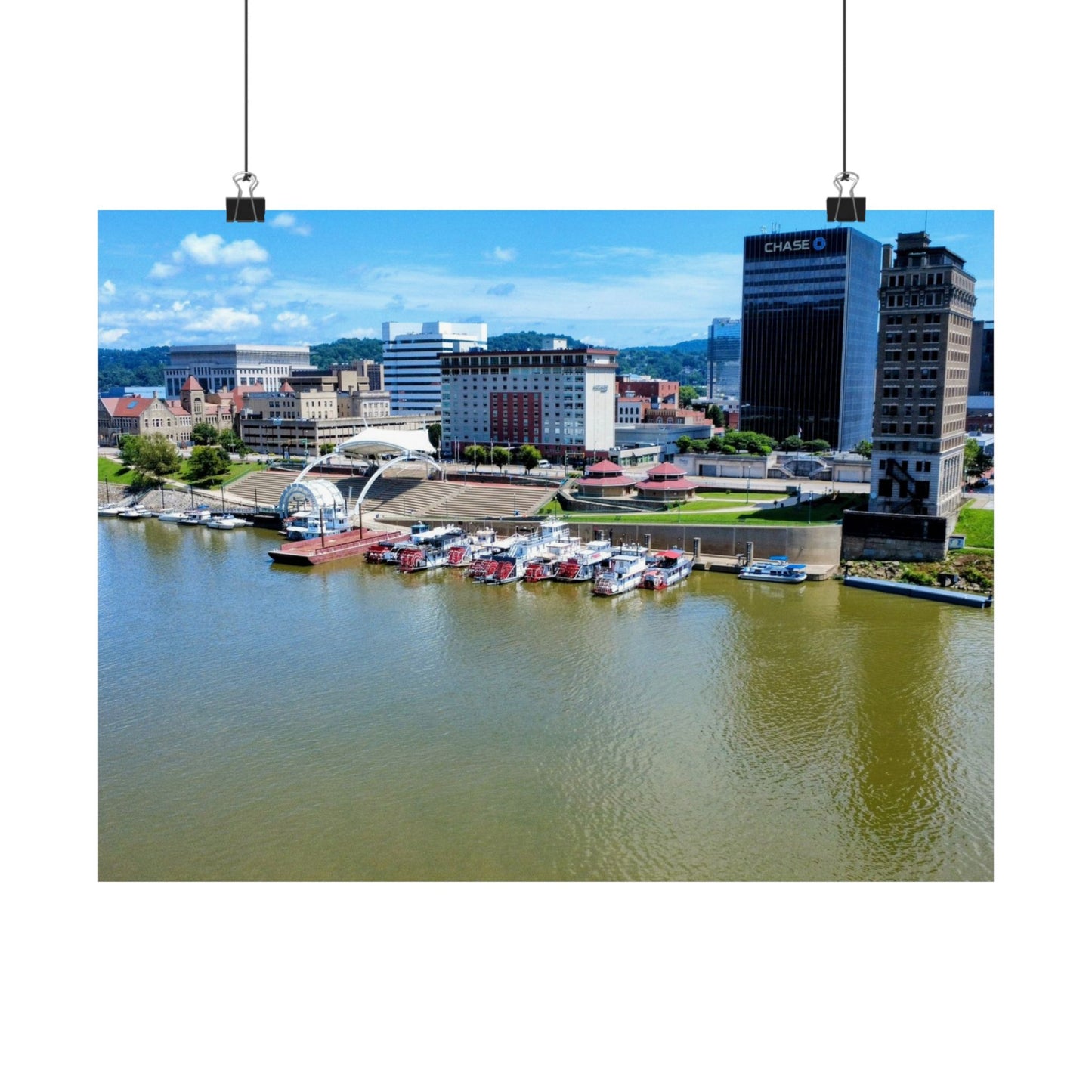 2025 West Virginia Sternwheel Regatta Matte Horizontal Poster