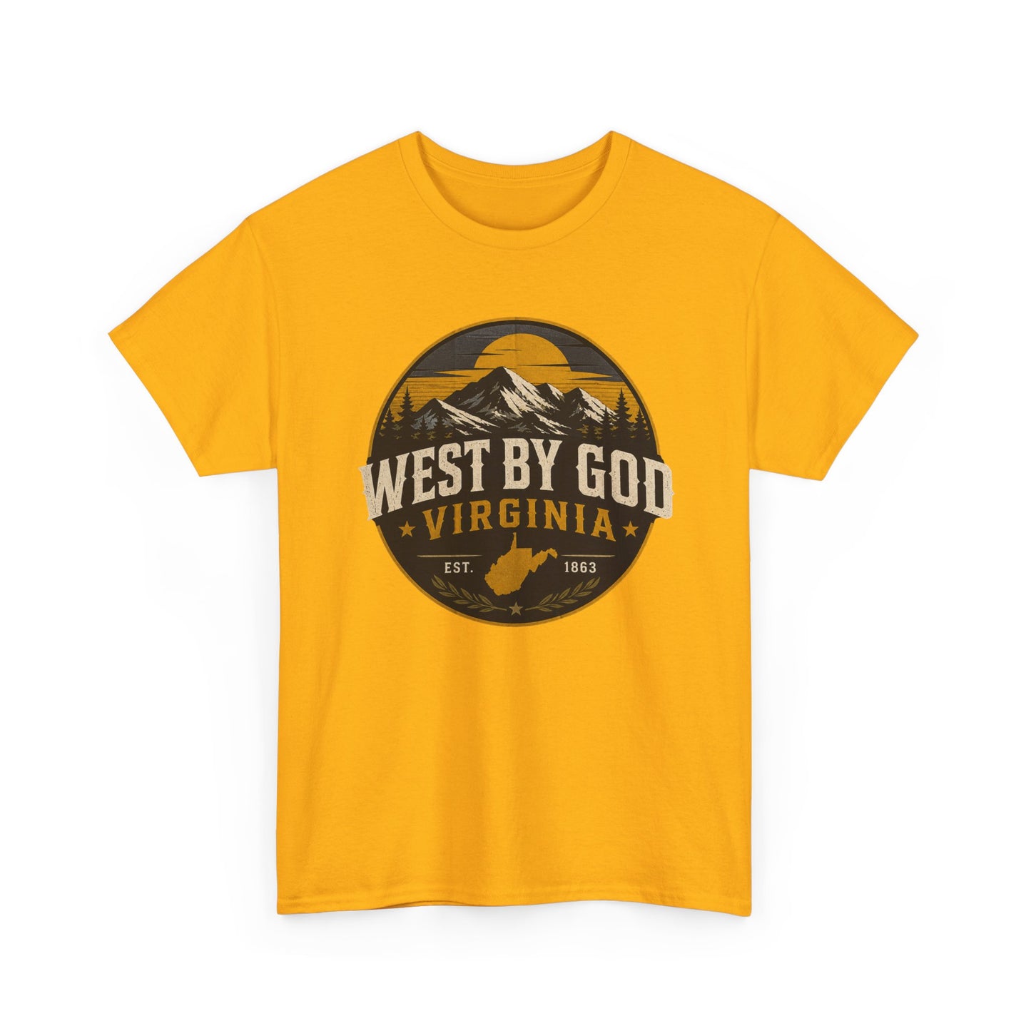 Virginia 'West By God' Mountain Graphic Tee