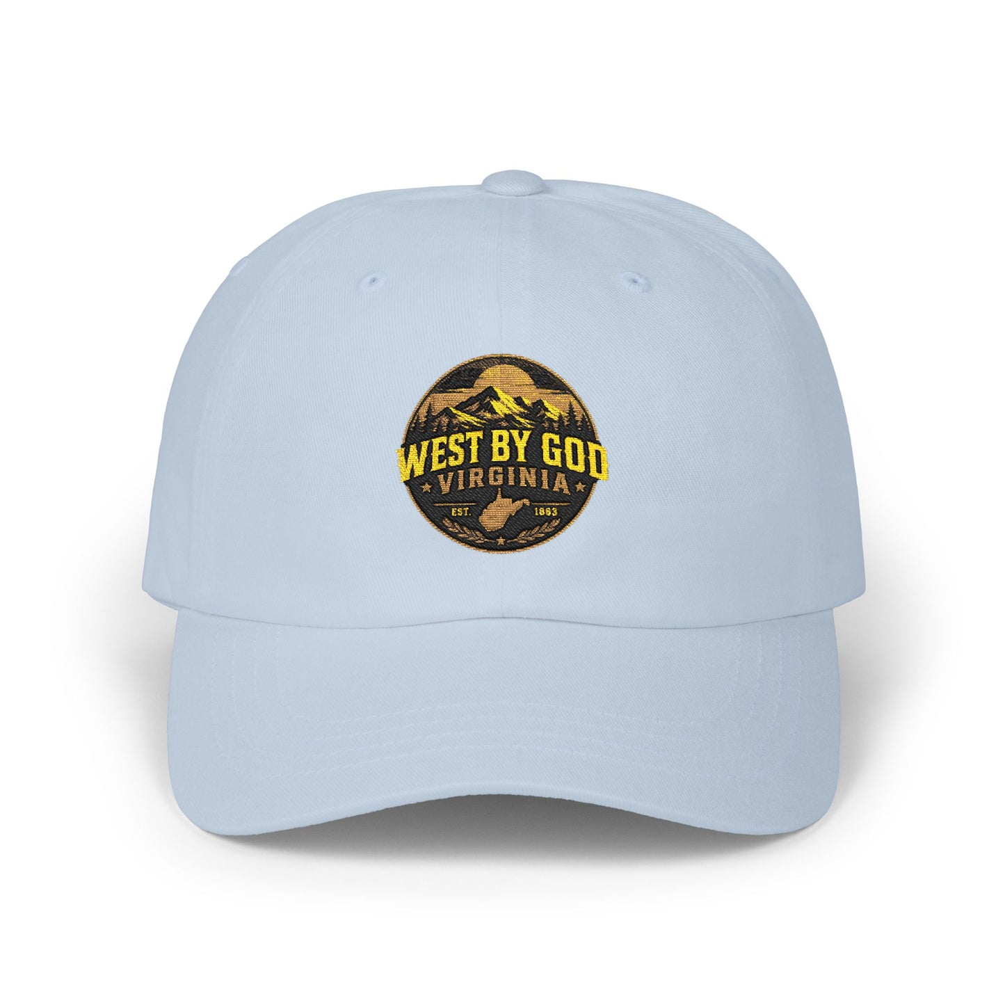 West By God Vintage Patch Dad Cap