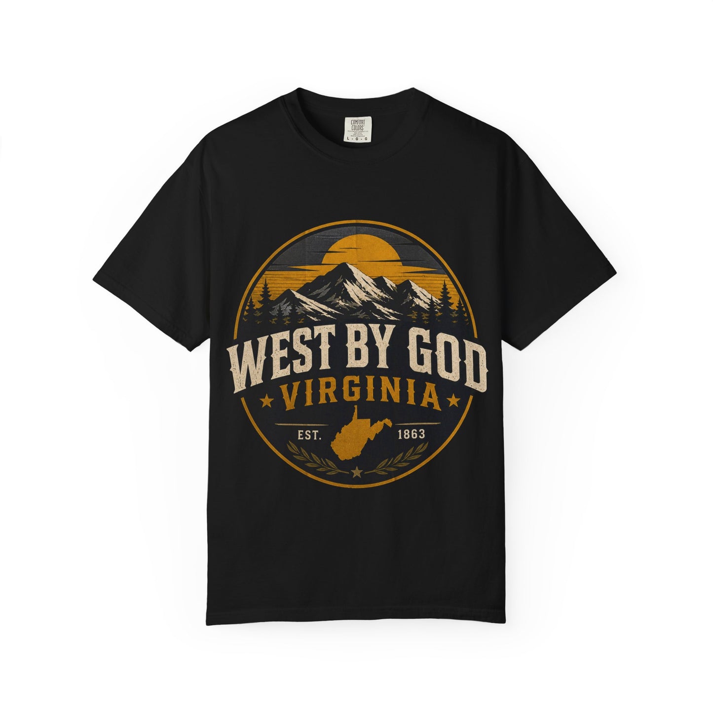West By God Virginia Mountain T-Shirt
