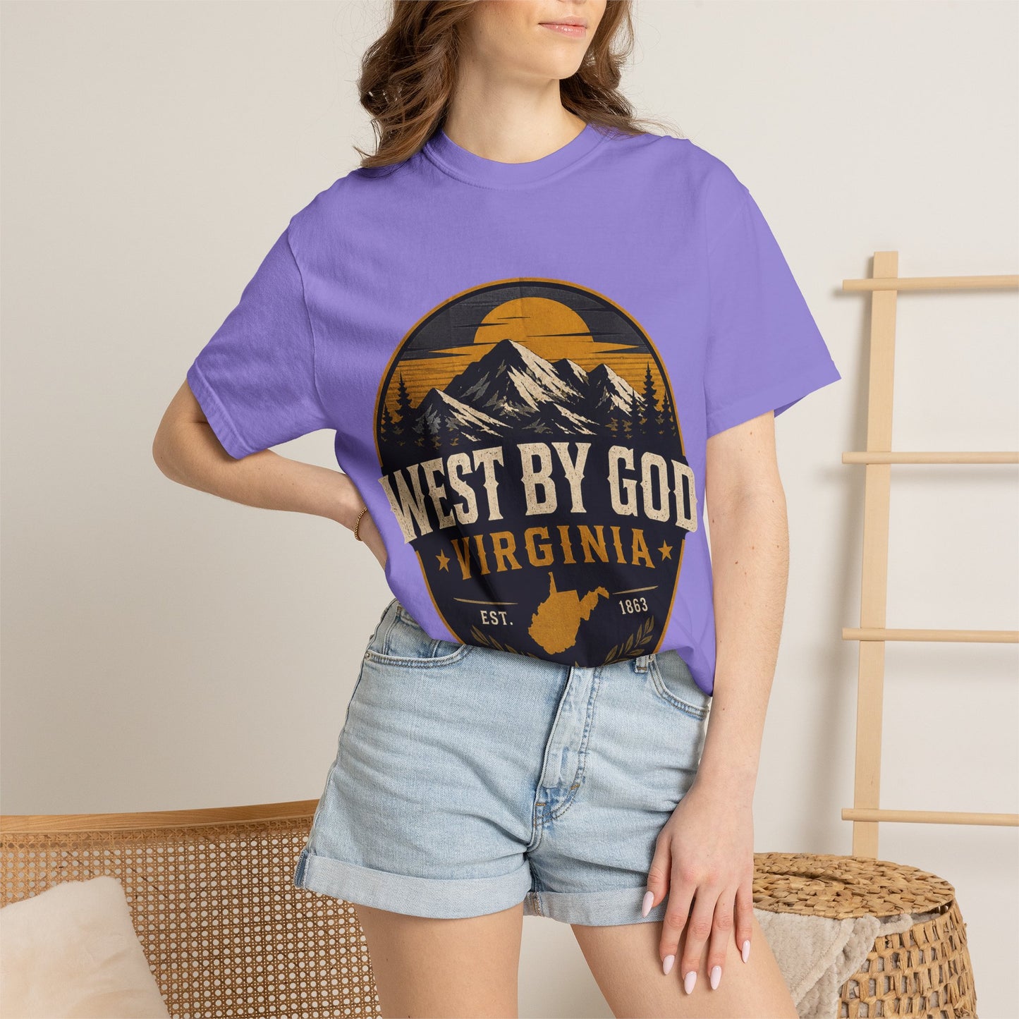 West By God Virginia Mountain T-Shirt